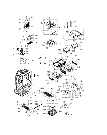 Refrigerator / icemaker