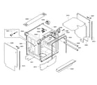 Bosch SHE9PT55UC/01 frame & cavity diagram