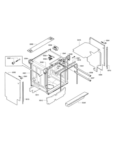 Frame & cavity