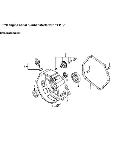 Crankcase cover