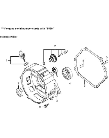 Crankcase cover
