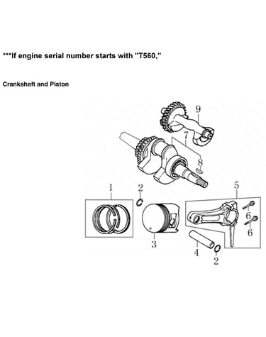 Crankshaft & piston