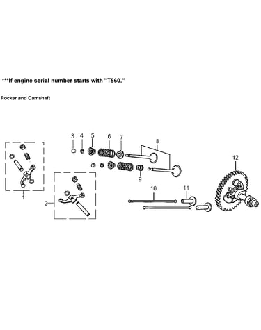 Rocker & camshaft