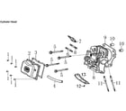 Generac 005939-6 cylinder head diagram
