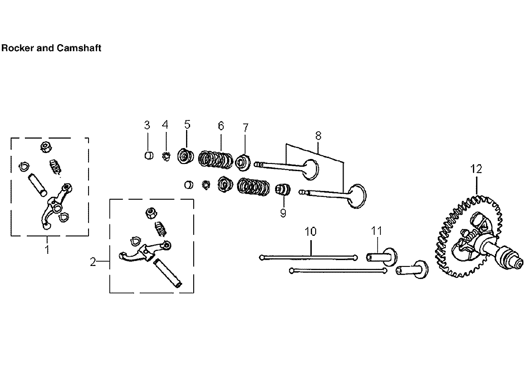 Rocker & camshaft