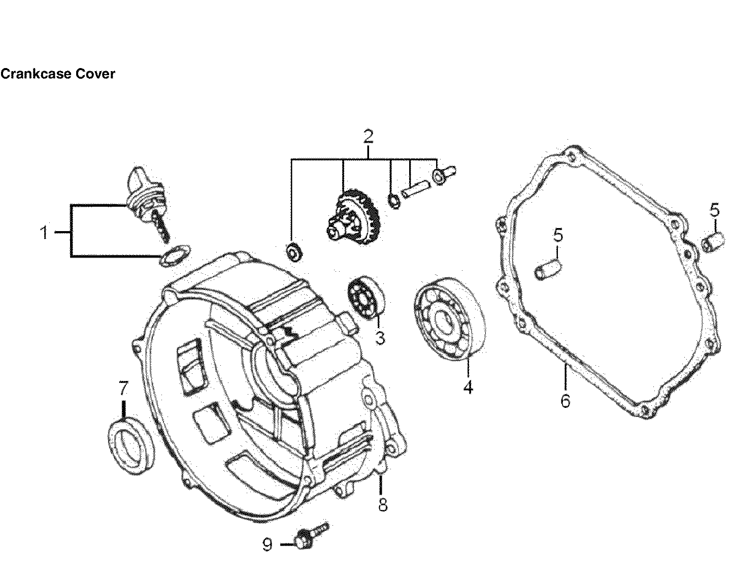 Crankcase cover