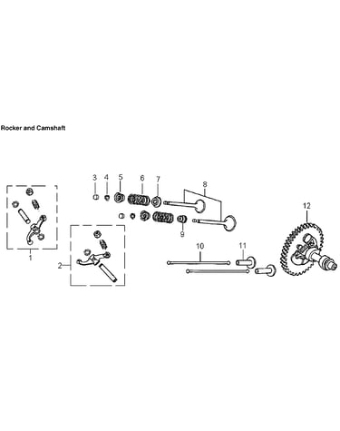 Rocker & camshaft