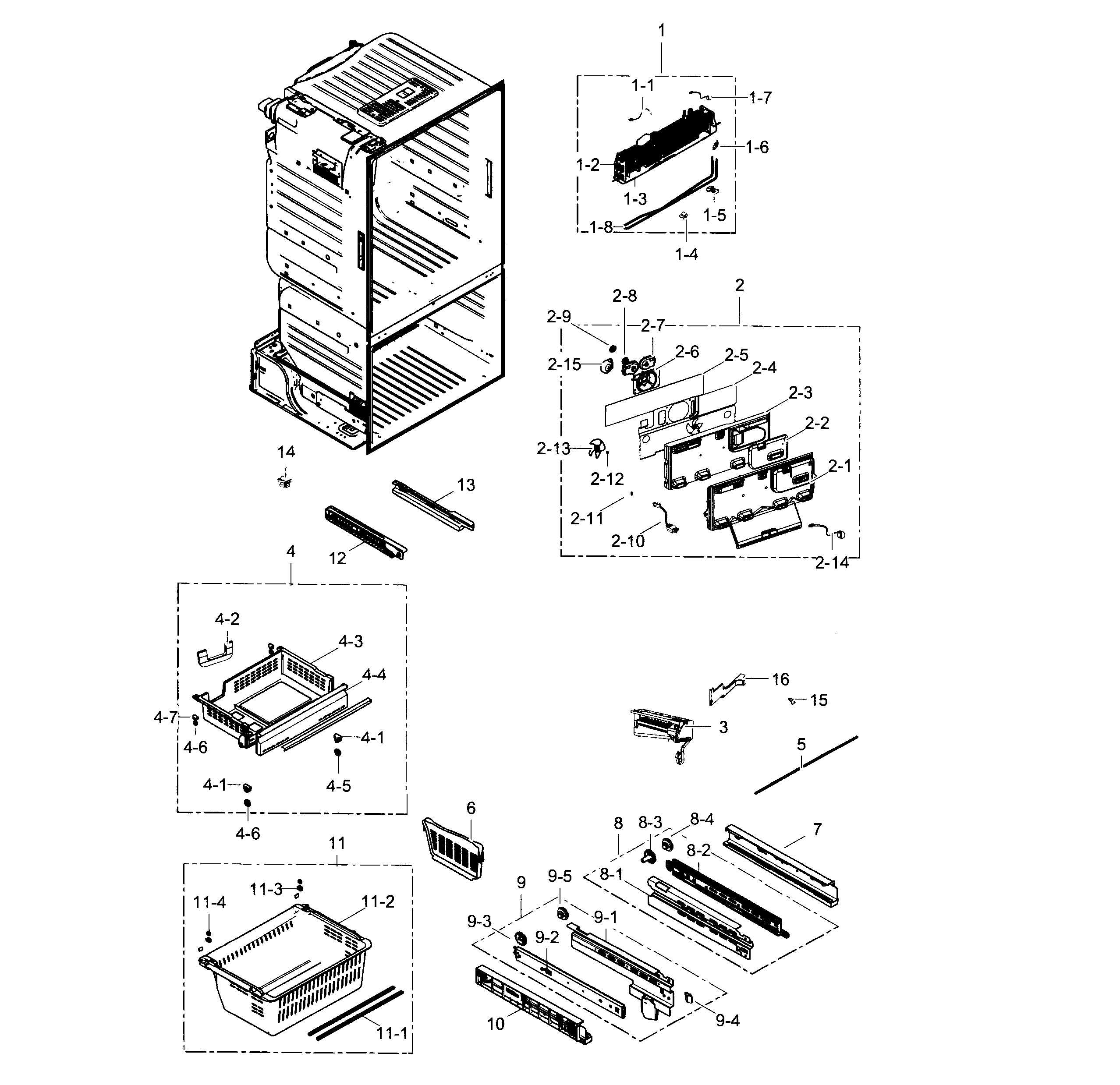 Freezer / icemaker