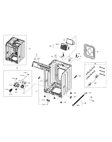Frame & cover parts
