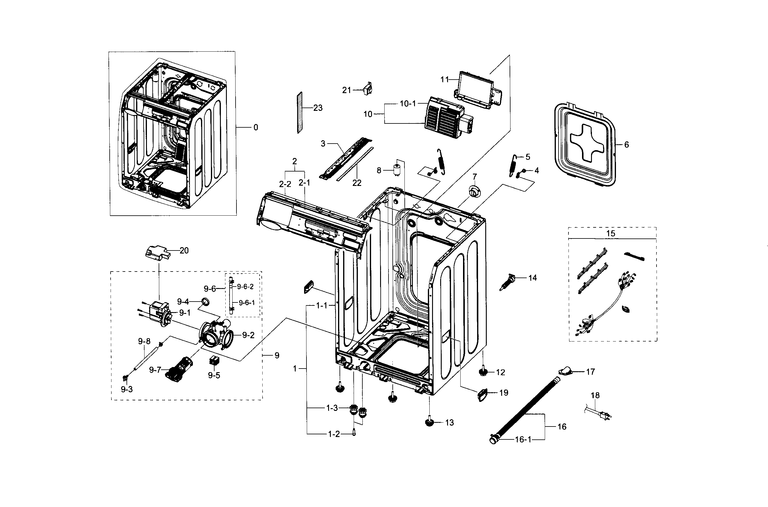 Frame & cover parts
