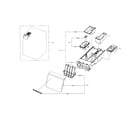 Samsung WF395BTPARA/A1-00 drawer diagram