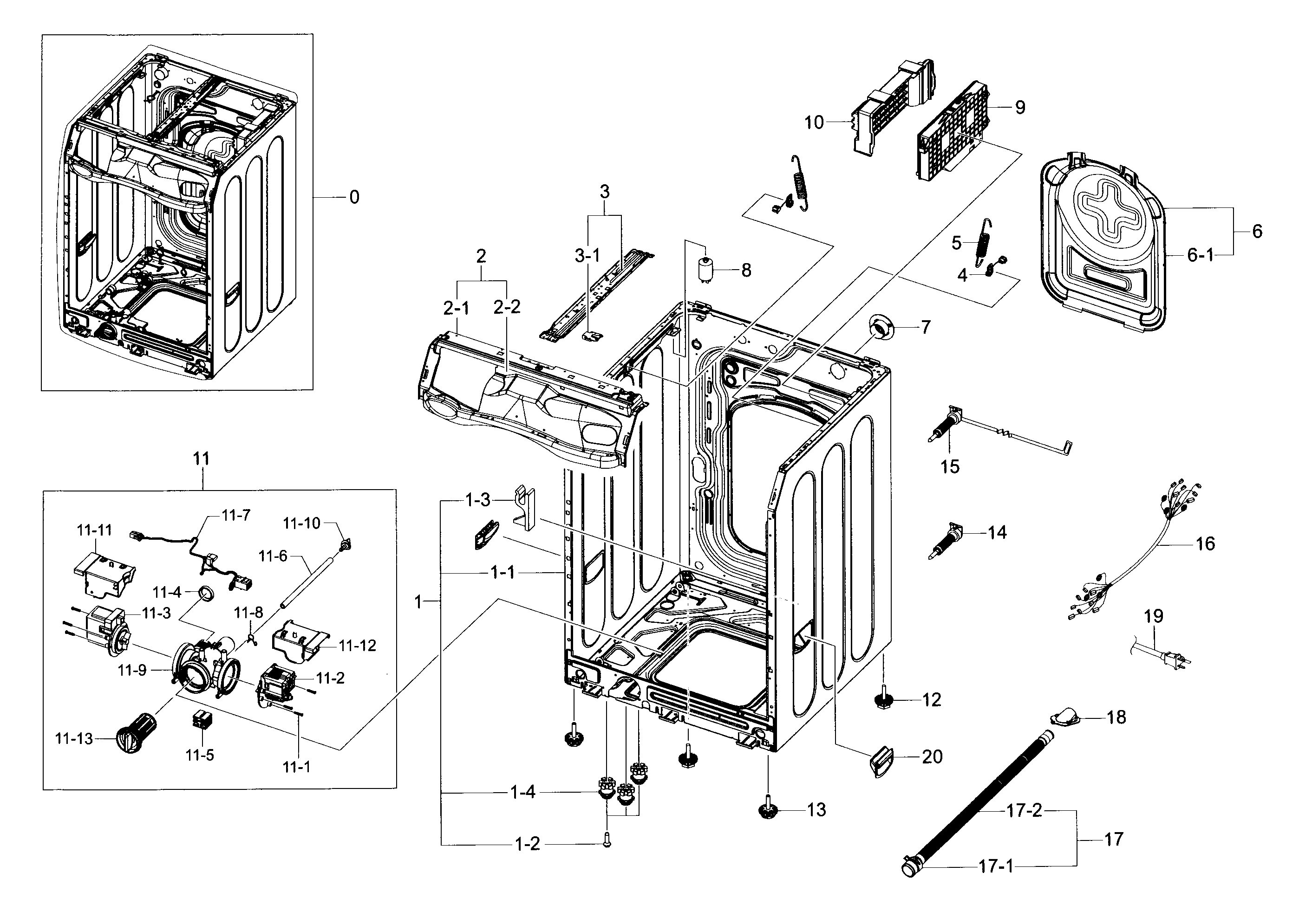 Frame & cover parts