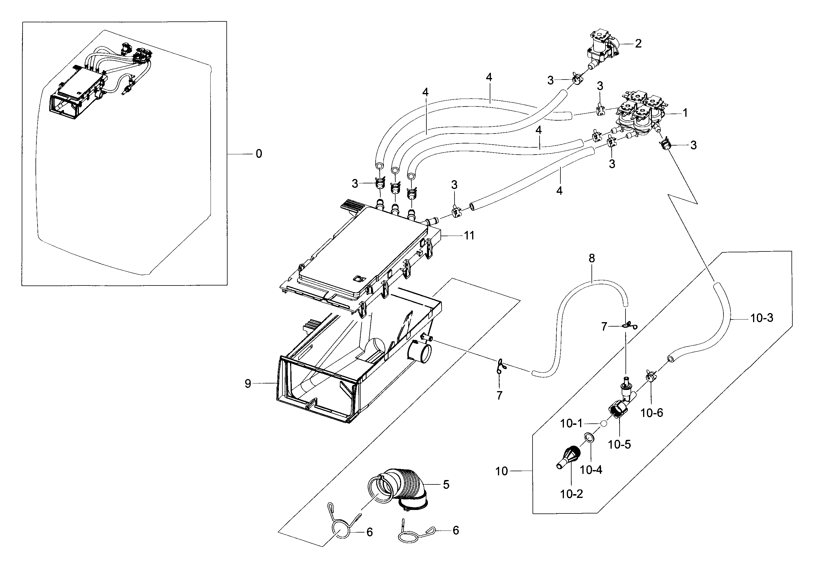 Housing-drawer