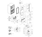 Samsung RF31FMESBSR/AA-02 refrigerator door l diagram