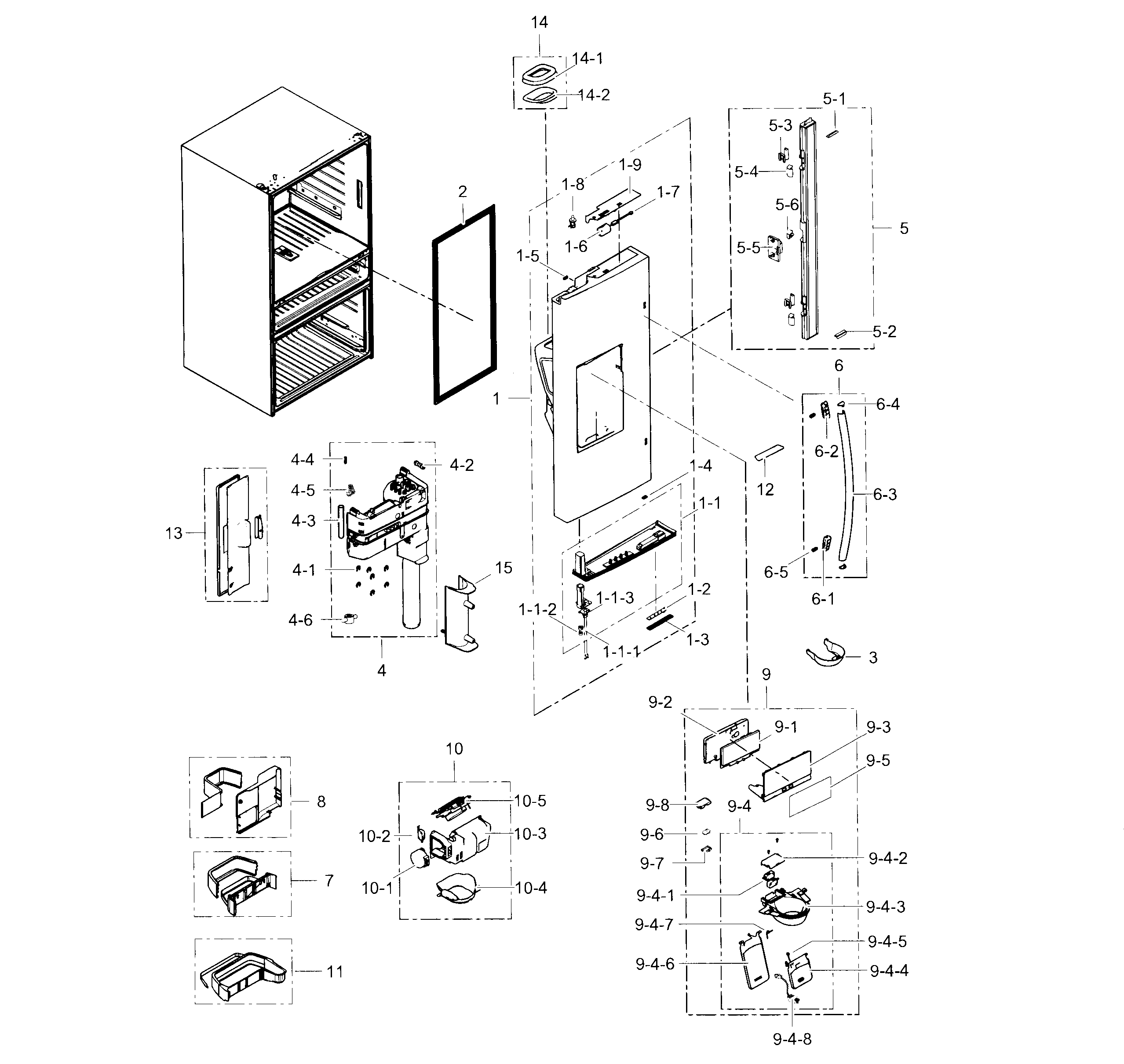 REFRIGERATOR DOOR L