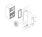 Samsung RF31FMESBSR/AA-02 refrigerator door r diagram