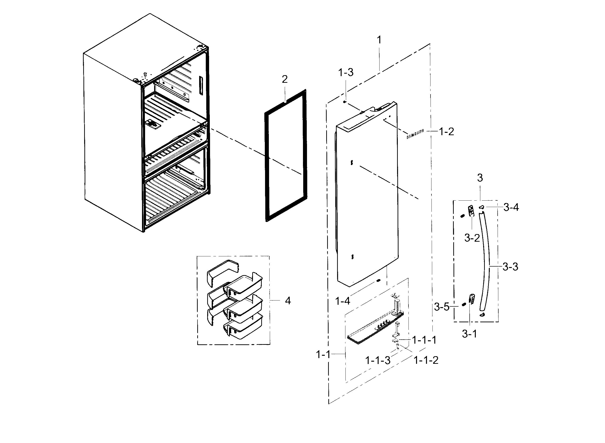 REFRIGERATOR DOOR R
