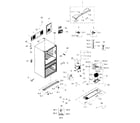 Samsung RF31FMESBSR/AA-03 cabinet diagram