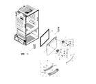 Samsung RF263TEAEBC/AA-00 freezer door diagram