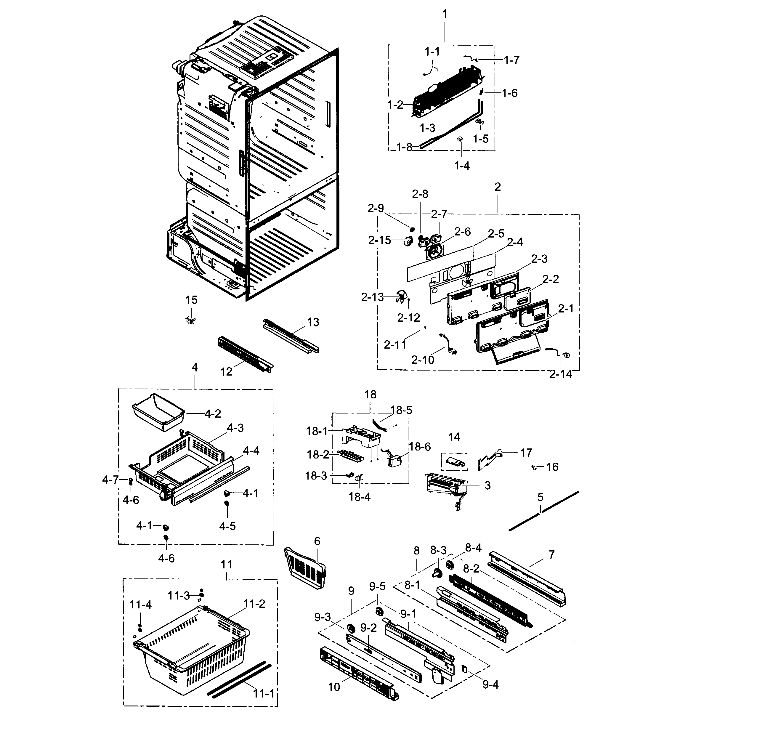 Freezer / icemaker