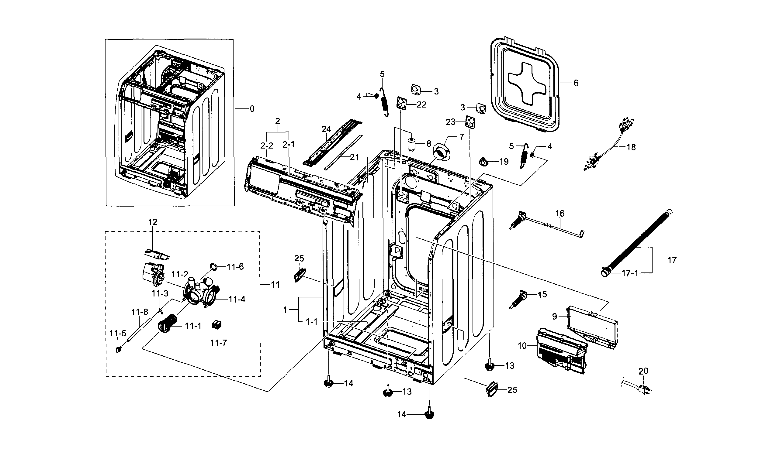 Frame & cover parts