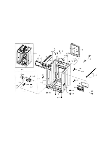 Frame & cover parts