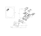 Samsung WF330ANB/XAA-04 drawer diagram