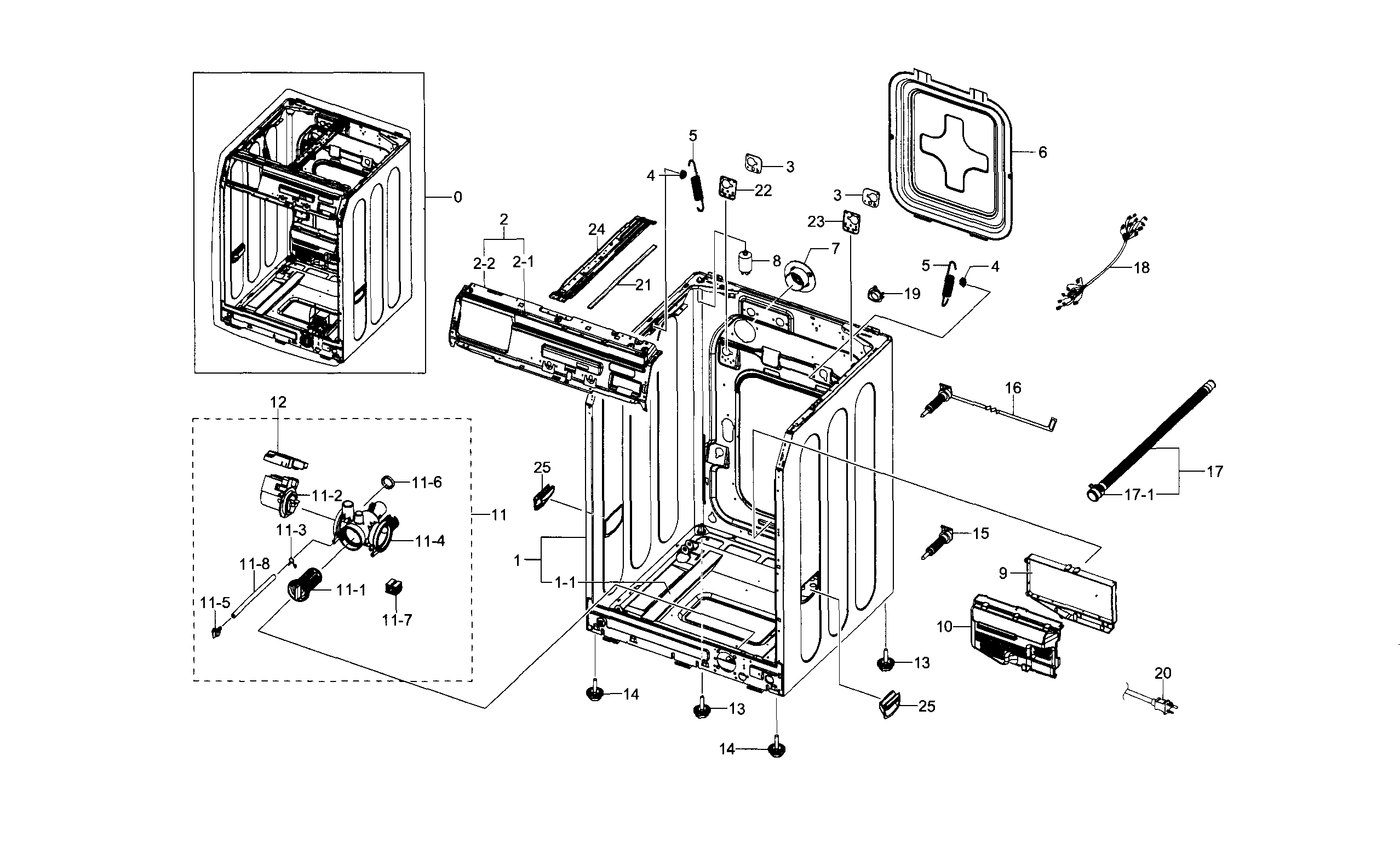 Frame & cover parts