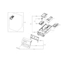 Samsung WF330ANB/XAA-06 drawer diagram