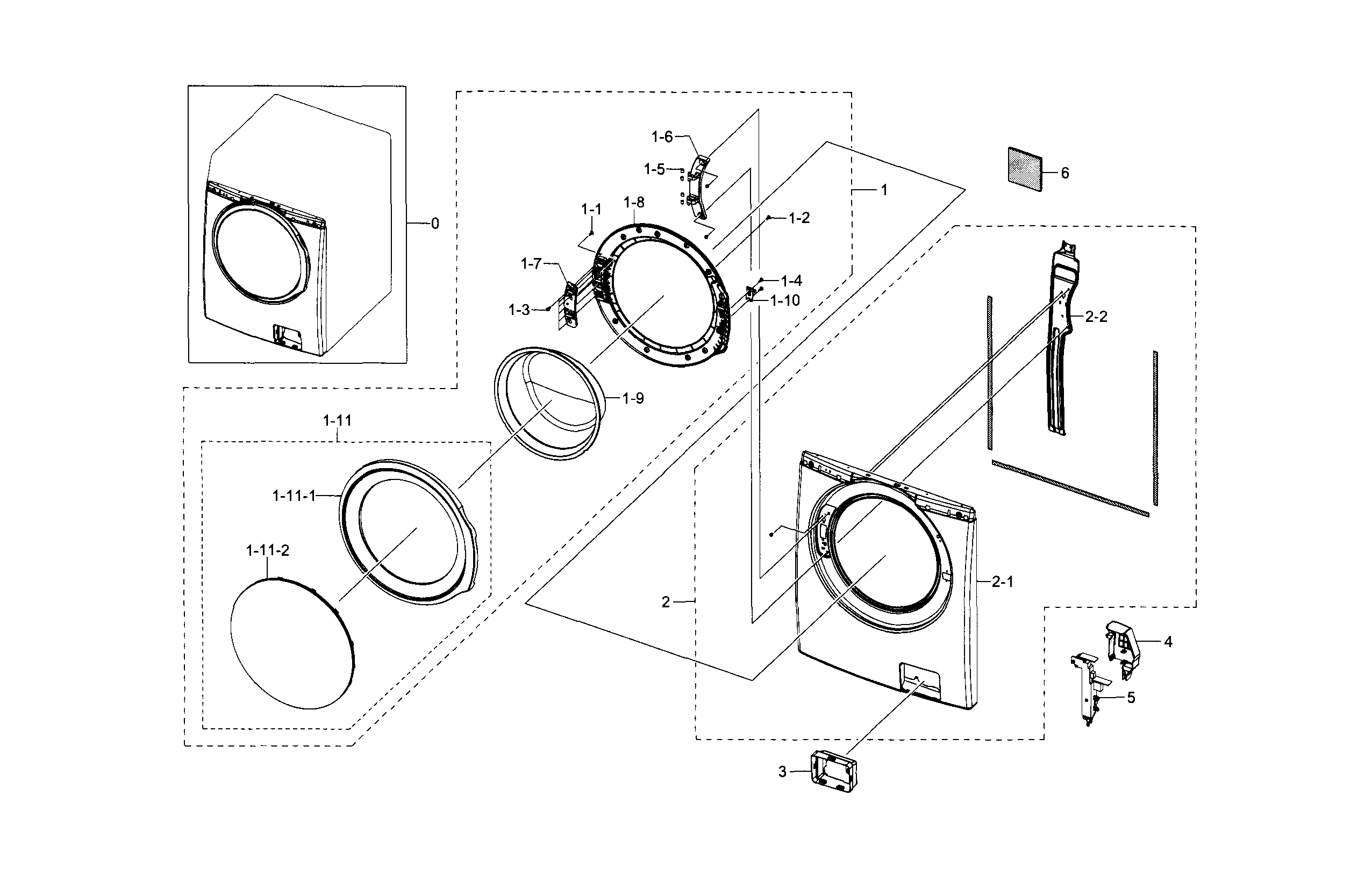 FRAME FRONT & DOOR