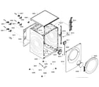 Bosch WAT28400UC/01 frame diagram