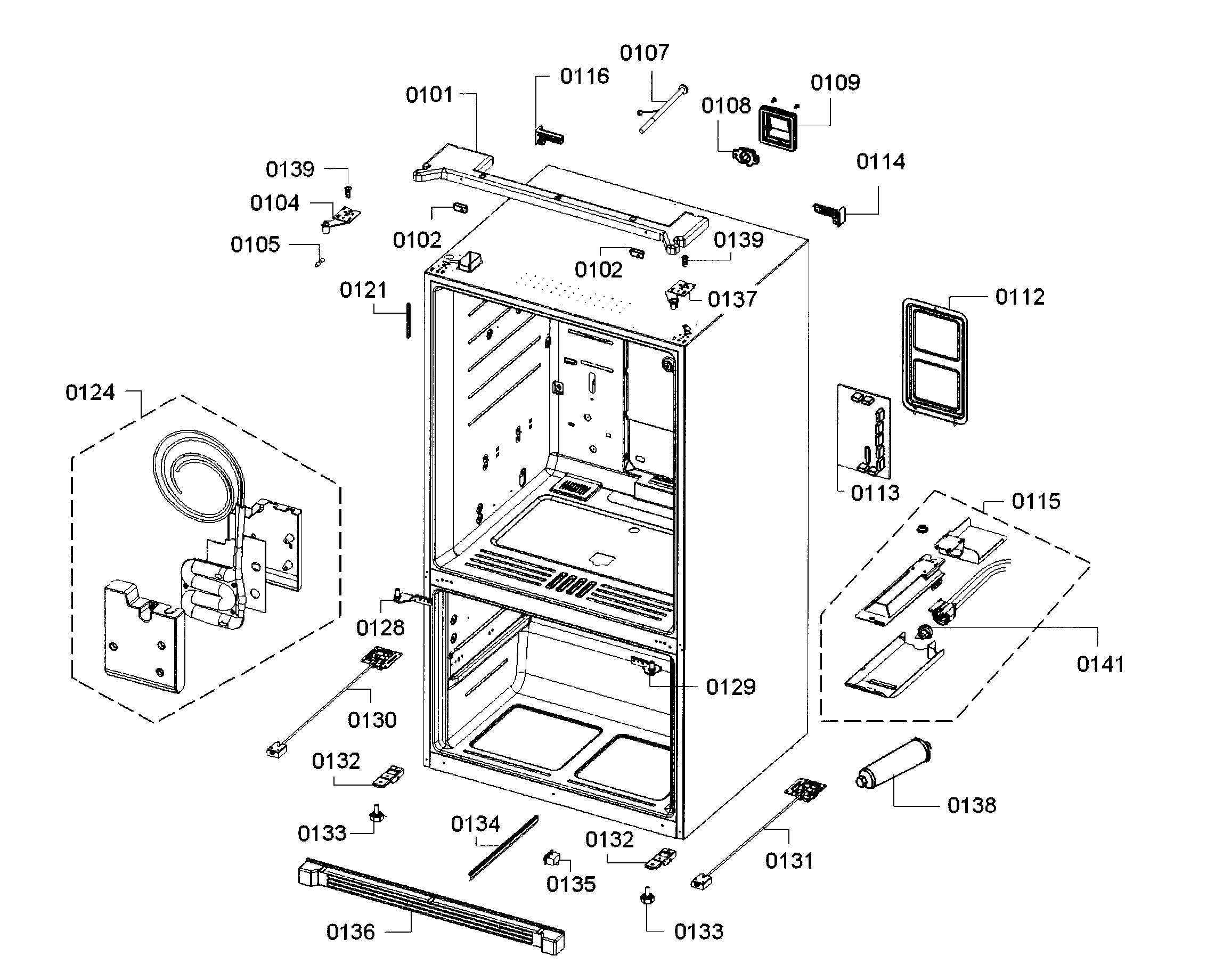 CABINET ASSY