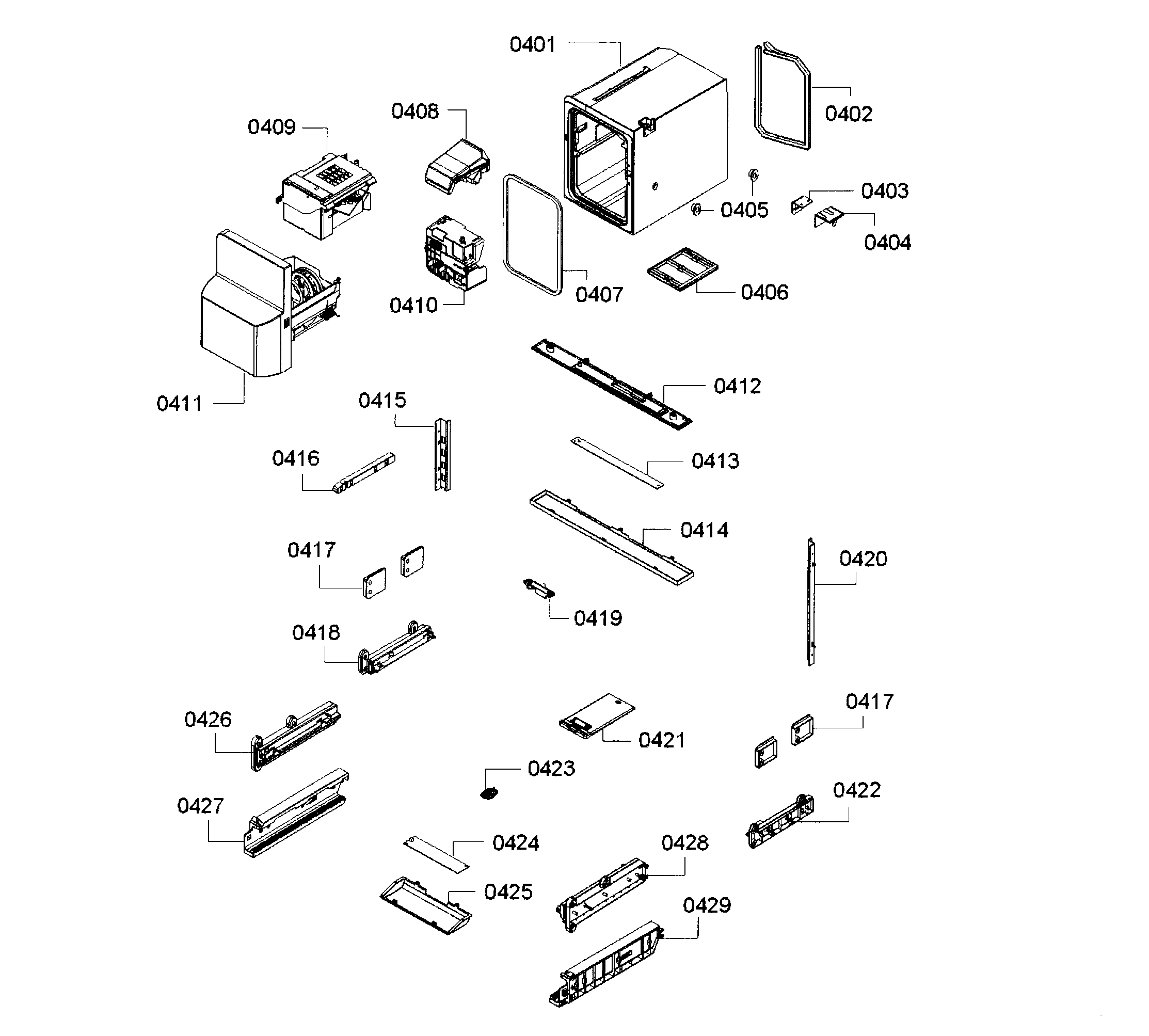 ICE MAKER ASSY