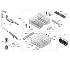 Bosch SHE3ARF6UC/12 rack diagram