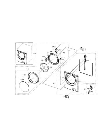 Frame front & door