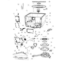 Fisher & Paykel DD24DCHTX7-88638-A tub & components diagram