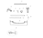 Fisher & Paykel DD24DCHTX7 installation components diagram