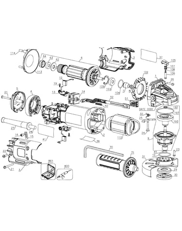 Grinder assy