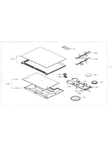 Cooktop assy