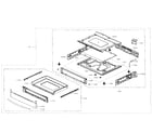 Samsung NE58H9950WS/AA-02 drawer assy diagram
