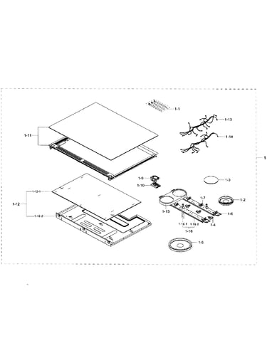 Cooktop assy