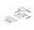 Samsung NE58F9710WS/AA-02 drawer assy diagram