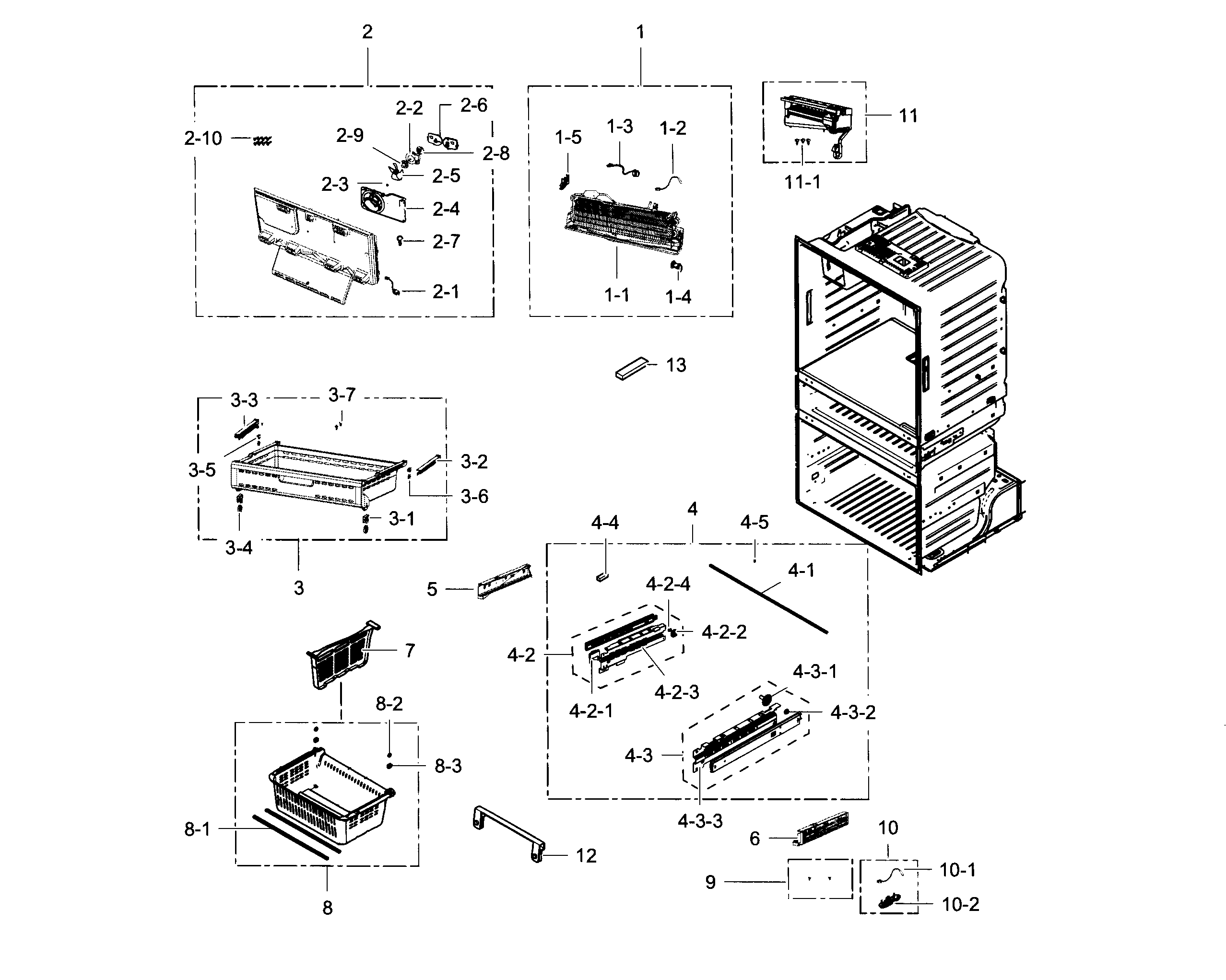 Freezer / icemaker