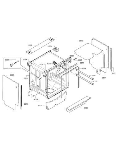 Cabinet & frame
