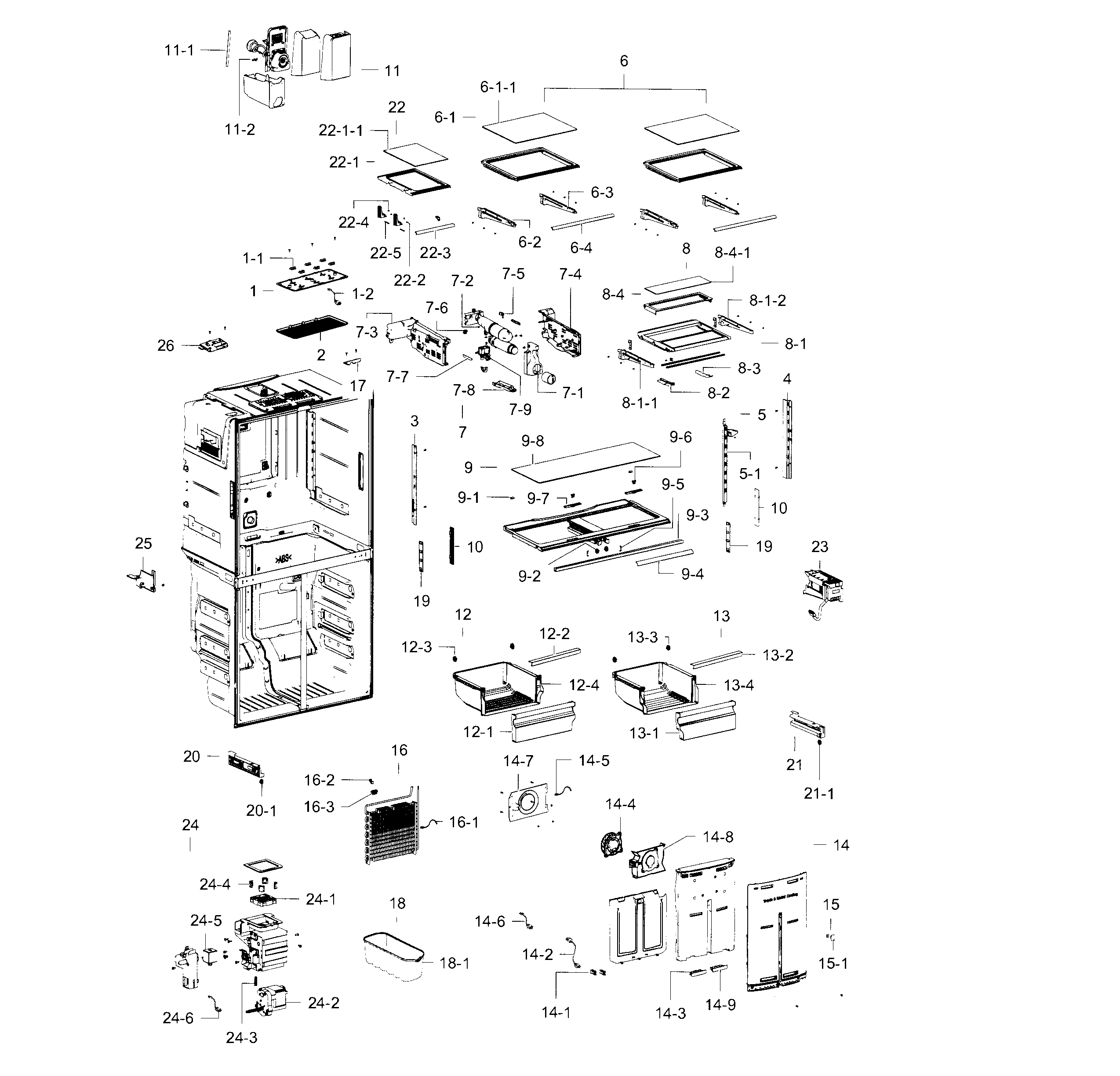 Refrigerator / icemaker