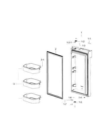 Fridge door r