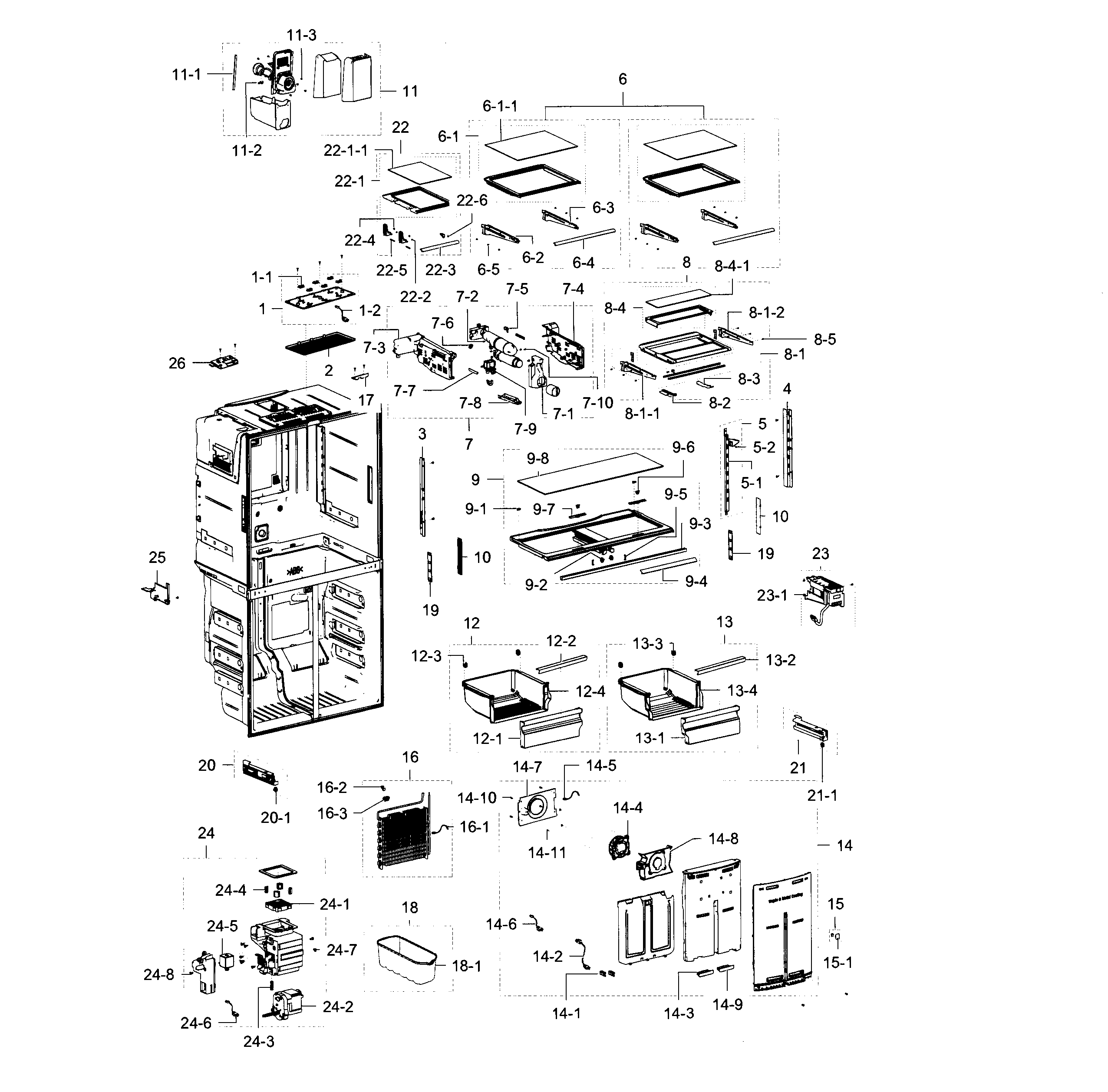 Refrigerator / icemaker