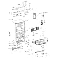 Samsung RF23J9011SR/AA-02 cabinet diagram
