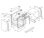 Bosch SHE9PT55UC/73 frame diagram