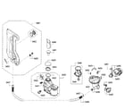 Bosch SPE68U55UC/23 pump assy diagram